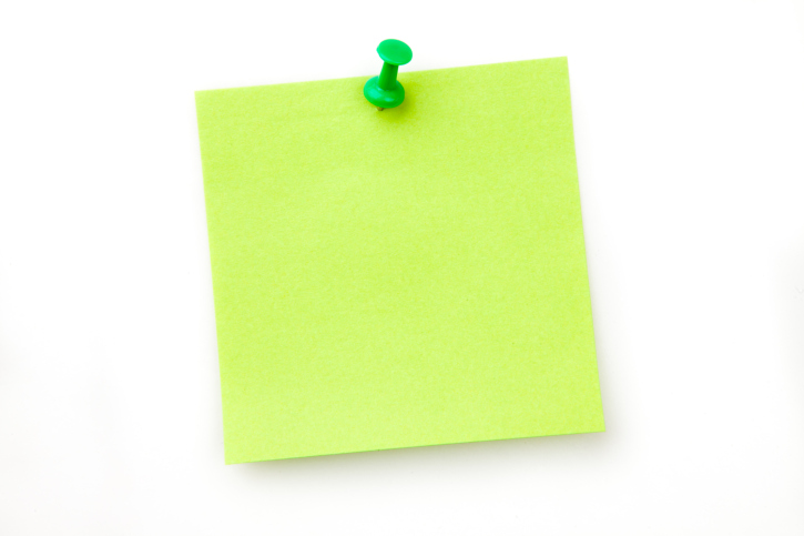 Green Post Its