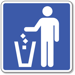Buy No Littering Signs