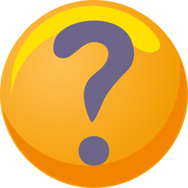 Clipart question face