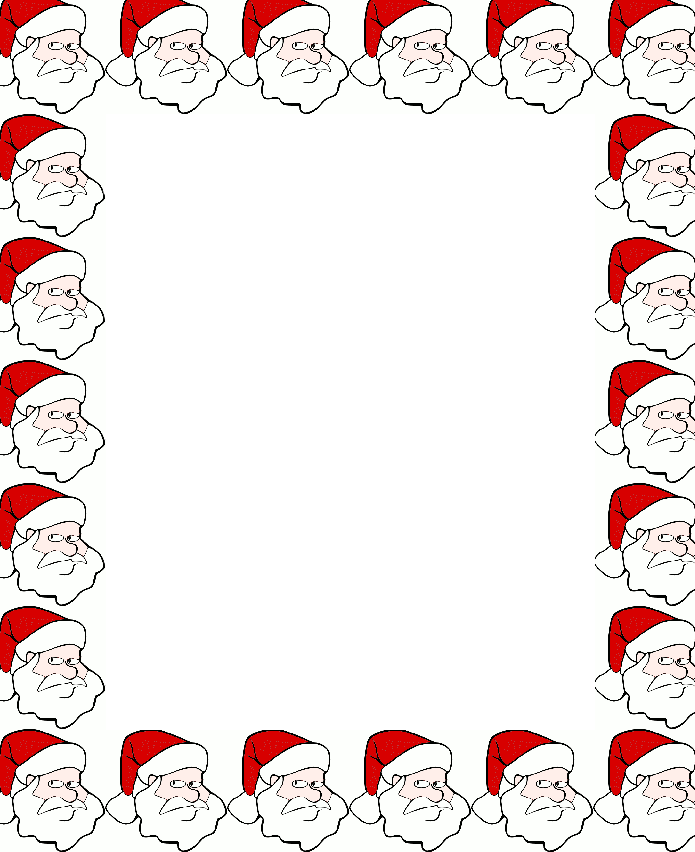 free christmas stationary borders - Seivo ...