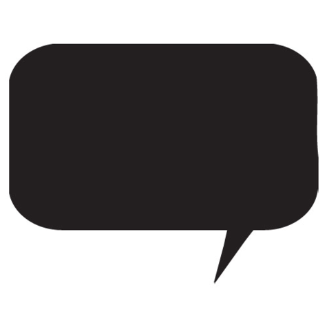 Square Speech Bubble Clipart - Free to use Clip Art Resource