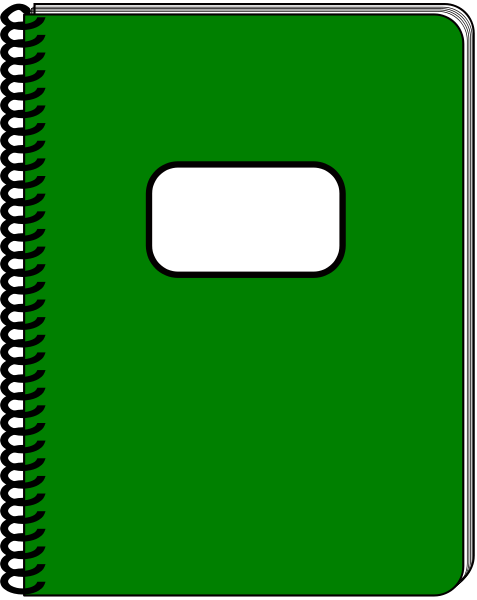 Notebook Clipart - Free Clipart Images