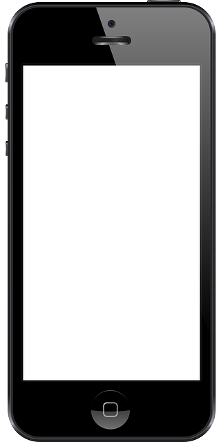 Iphone cell phone clipart