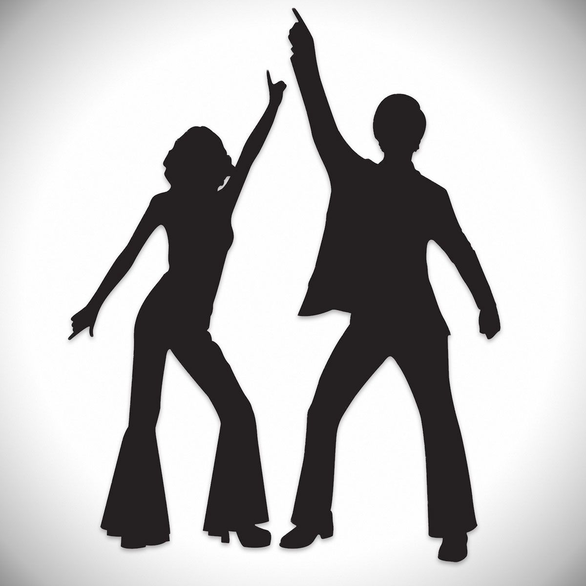 Disco Silhouettes- 2 Per Unit | Windy City Novelties