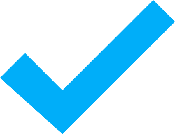 Blue, Check, Mark Clip Art - vector clip art online ...