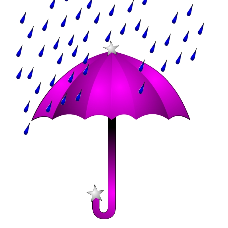 Pink And Purple Umbrella Clipart - ClipArt Best