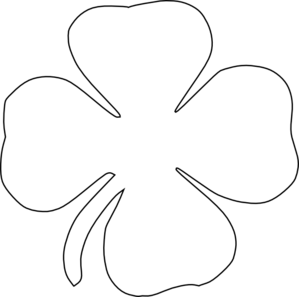Clover clip art - vector clip art online, royalty free & public domain