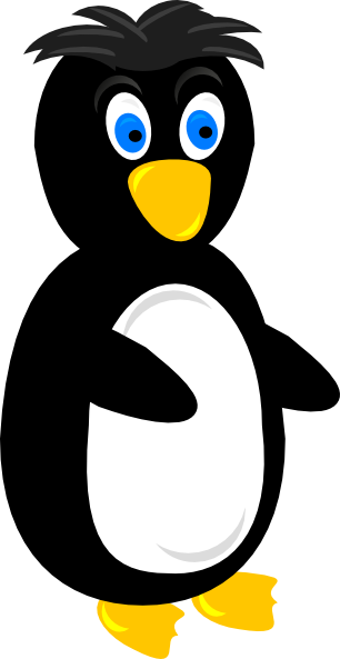 New Penguin clip art - vector clip art online, royalty free ...