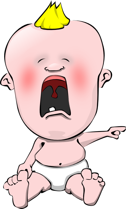 Crying Baby Clipart Royalty Free Public Domain Clipart