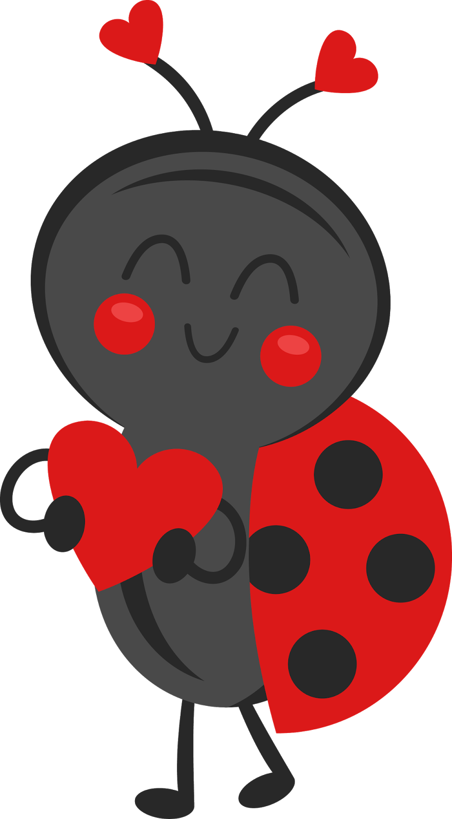 Ladybug Silhouette #139 | 119 Ladybug Silhouette | Tiny Clipart
