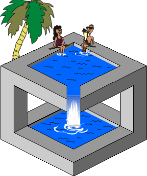 Funny Pool Optical Illusion - Impossible Illusion - Visual ...