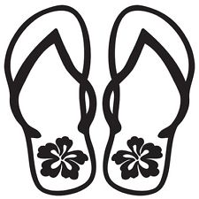 Flip Flop Car Window Decals | eBay