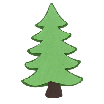 Evergreen Tree Painted Shape | Hobby Lobby | 605105