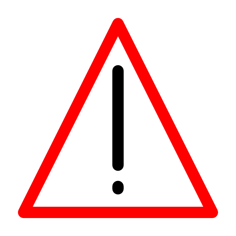 Caution Sign Clipart