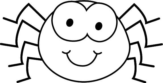 Cartoon, Coloring pages and Spider