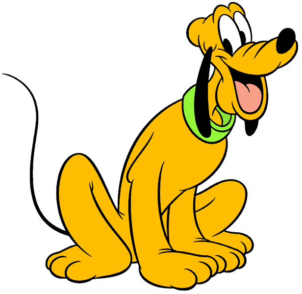 Pluto dog clipart