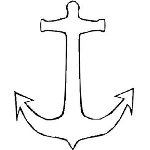 Clipart anchor outline