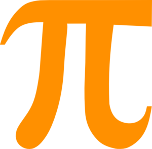 Colorful Pi Symbol