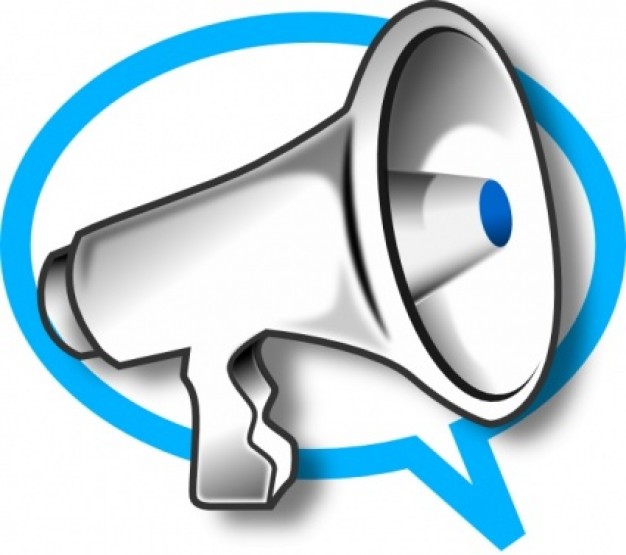 Megaphone clip art | Download free Vector