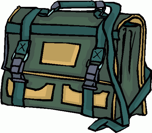 Book Bag Clip Art