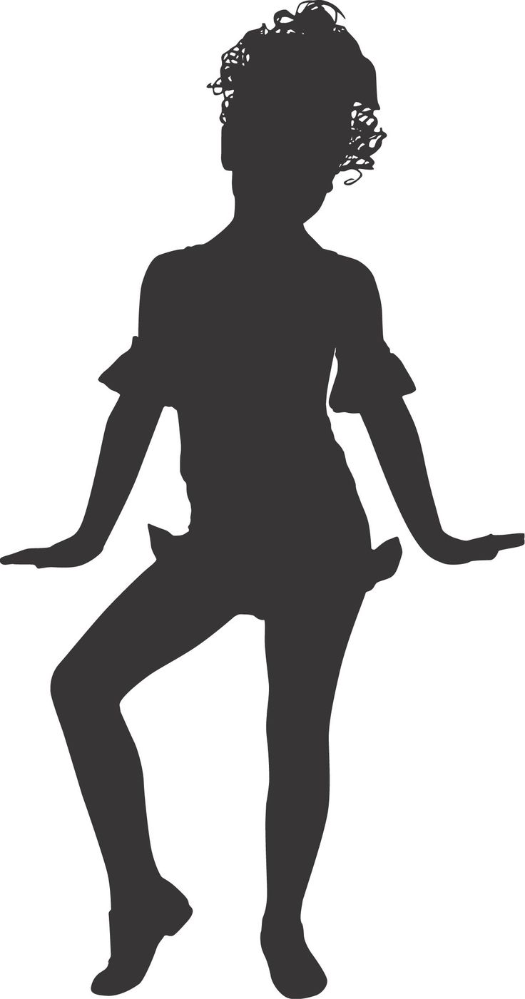Tap dance silhouette