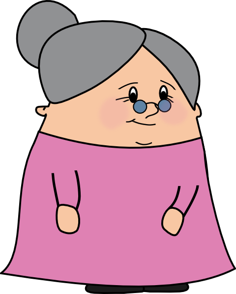 Old Lady Clip Art Free