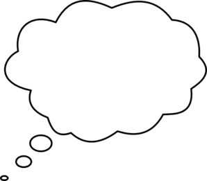 Person Thinking With Thought Bubble - Free Clipart ...