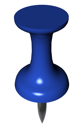 3d thumbtack tack