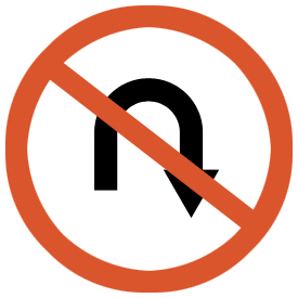 Printable U Turn Signs - ClipArt Best