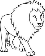 Good Pix For - Lion Outline