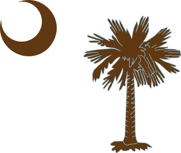 Sc Palmetto Tree Clip Art - vector clip art online ...