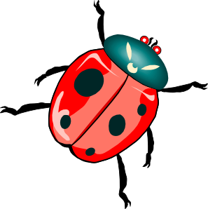 Lady Bug clip art - vector clip art online, royalty free & public ...