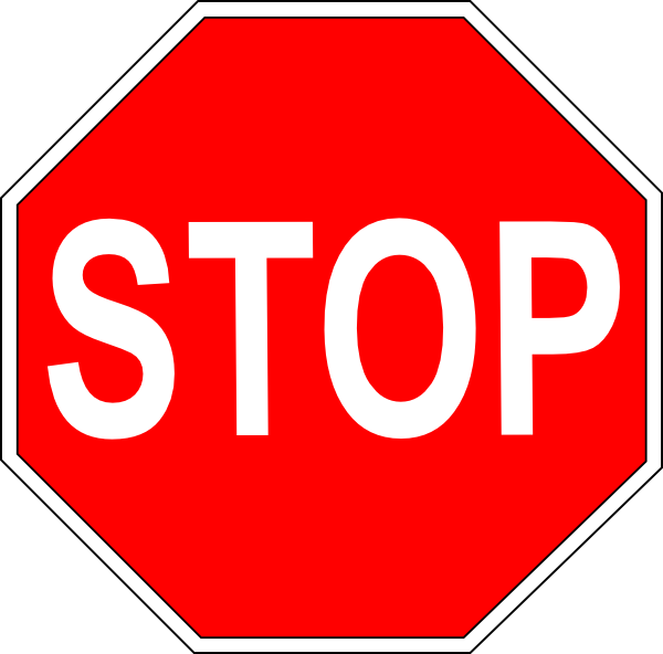 Stop Sign Project Clip Art - vector clip art online ...