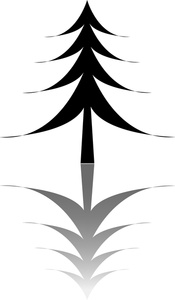 silhouette_of_a_christmas_tree ...