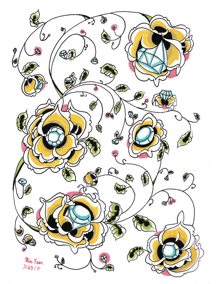 Diamond Rose Vine 2