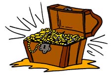Free Clipart Treasure Chest