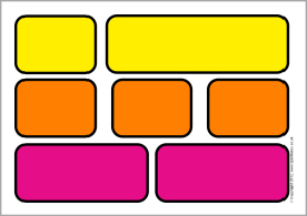 Editable coloured word wall bricks (SB7161) - SparkleBox