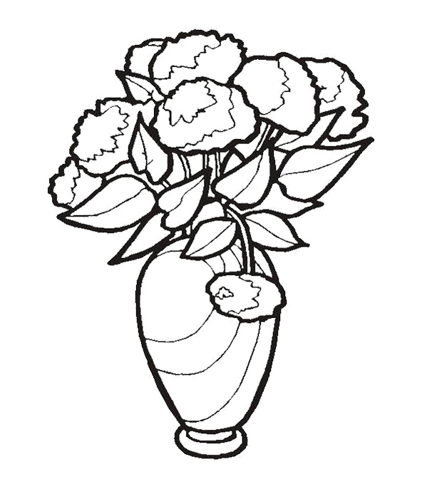 vase Colouring Pages (page 2)