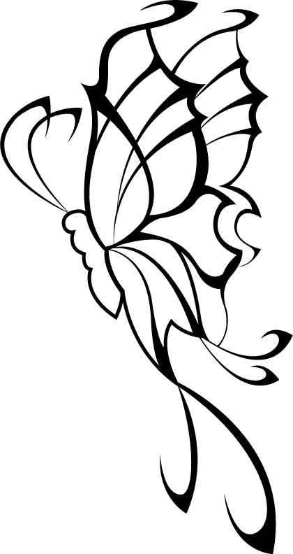 Butterfly Tattoos Tribal Designsbeautiful Butterfly Tattoo For ...