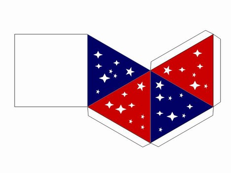 Pyramid Box Template