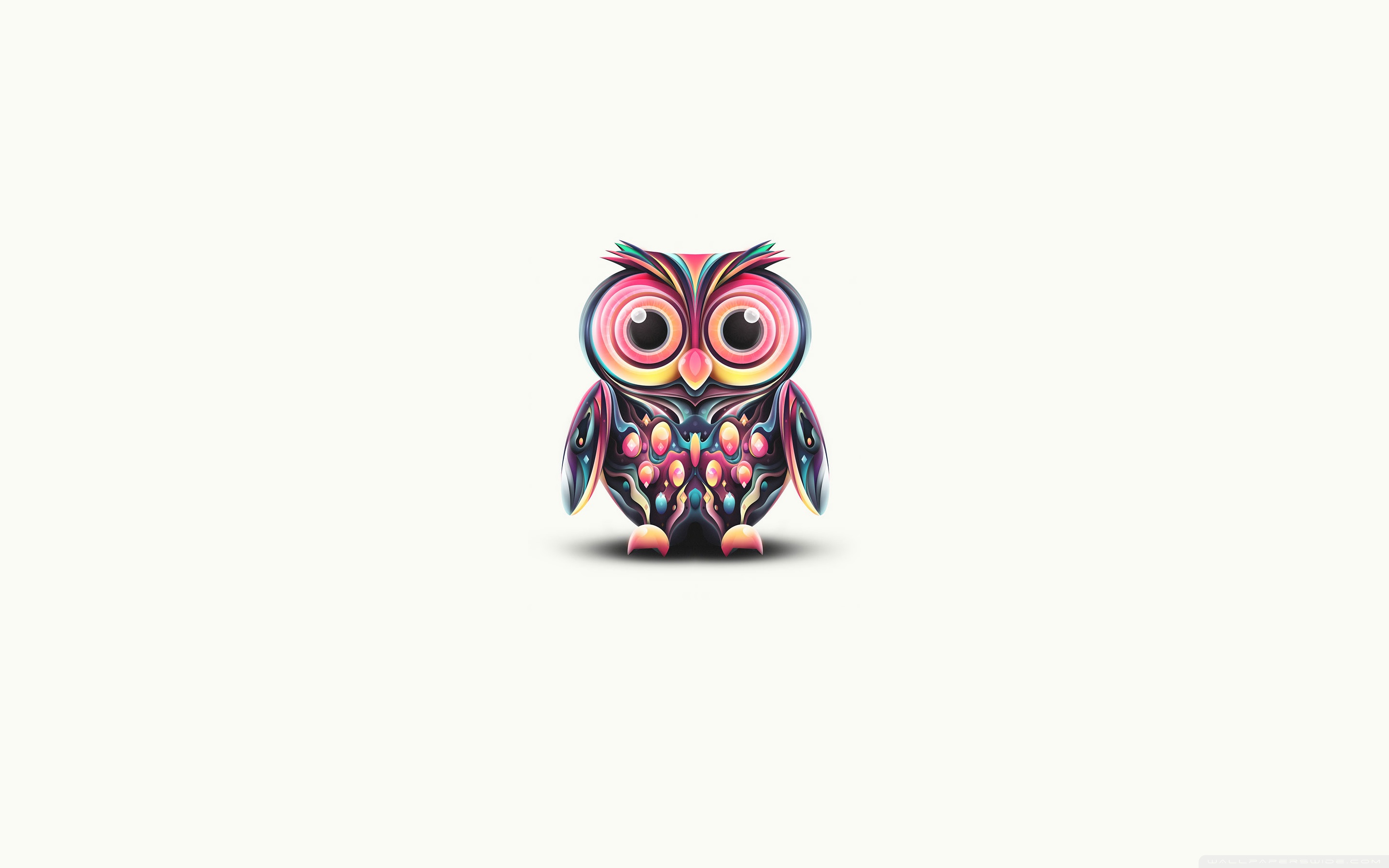 Vintage Owl Wallpaper