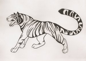 tiger tattoo