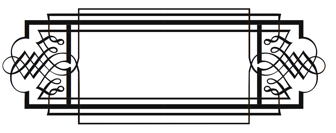 scroll line clipart