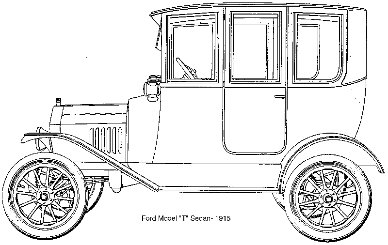 Model T Clip Art