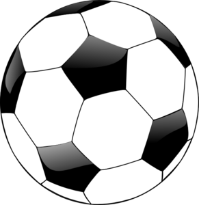 Soccer Kick Clip Art Black And White - Free ...