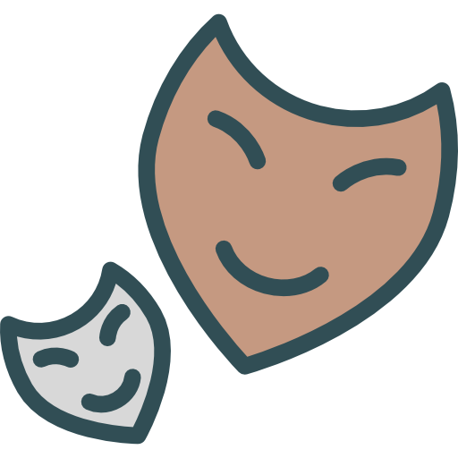 Masks, theatre, tragedy, entertainment, education, Theater, Drama ...
