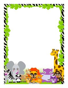 Jungle Border Clipart