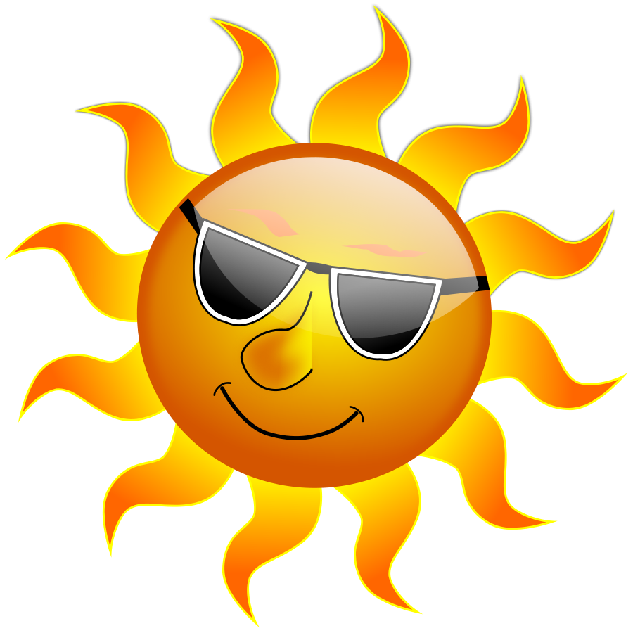 Sun Clip Art Free - Tumundografico