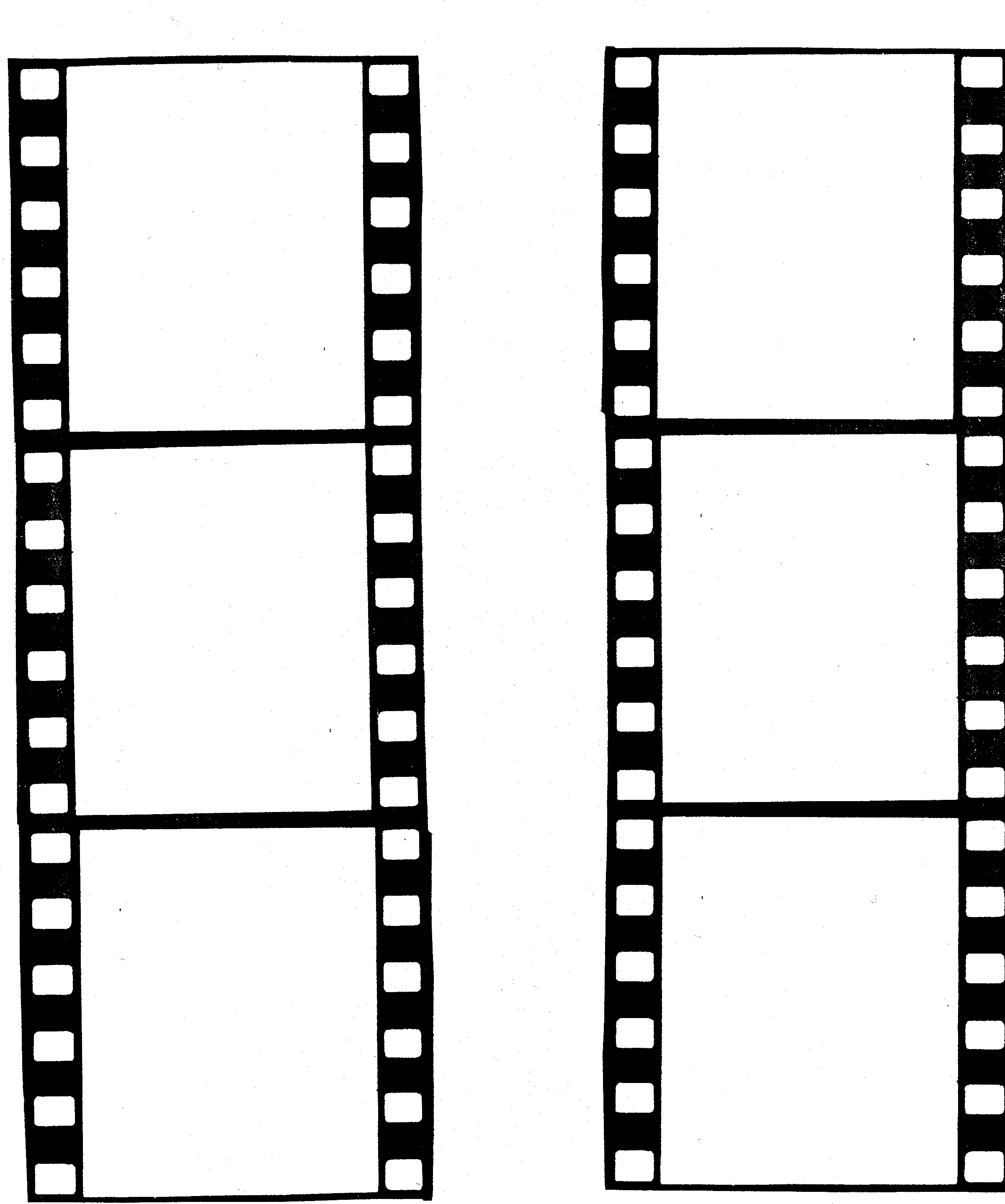Blank film strip clipart