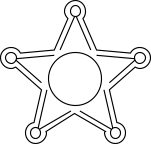 Sheriff Badge Template